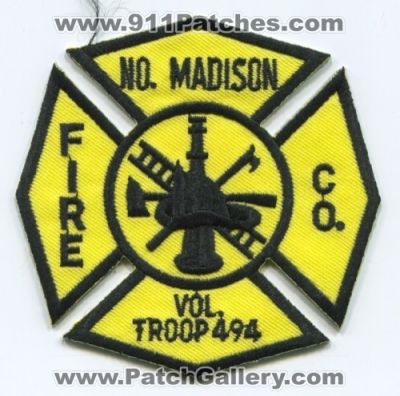 North Madison Volunteer Fire Company Troop 494 (Connecticut)
Scan By: PatchGallery.com
Keywords: no. co. vol. department dept.
