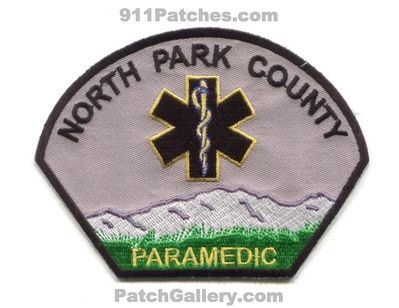 North Park County Paramedic Patch (Colorado)
[b]Scan From: Our Collection[/b]
Keywords: co. ambulance ems