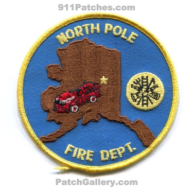 North Pole Fire Department Patch (Alaska)
Scan By: PatchGallery.com
Keywords: dept.