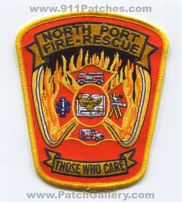 North Port Fire Rescue Department Patch (Florida)
Scan By: PatchGallery.com
Keywords: dept. those who care