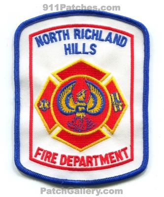 North Richland Hills Fire Department Patch (Texas)
Scan By: PatchGallery.com
Keywords: dept.
