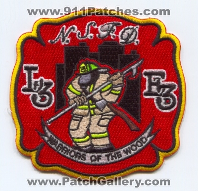 North Shore Fire Department Engine 3 Ladder 3 (Wisconsin)
Scan By: PatchGallery.com
Keywords: dept. nsfd n.s.f.d. company co. station e3 l3 warriors of the wood