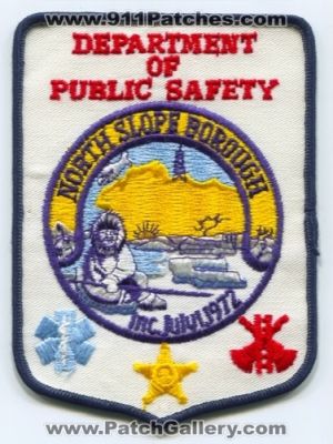 North Slope Borough Department of Public Safety (Alaska)
Scan By: PatchGallery.com
Keywords: dept. dps fire ems police sheriffs office