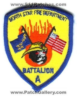 North Star Fire Department Battalion A (Alaska)
Scan By: PatchGallery.com
Keywords: dept.