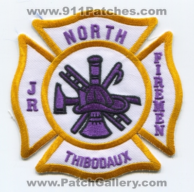 North Thibodaux Fire Department Junior Firemen Patch (Louisiana)
Scan By: PatchGallery.com
Keywords: dept. jr.