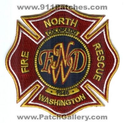 North Washington Fire Rescue Department Patch (Colorado) (Defunct)
[b]Scan From: Our Collection[/b]
Now Adams County Fire Rescue
Keywords: dept. 1946