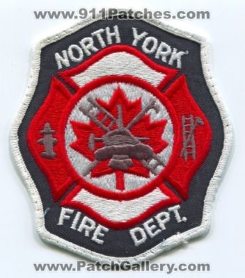 North York Fire Department (Canada ON)
Scan By: PatchGallery.com
Keywords: dept.