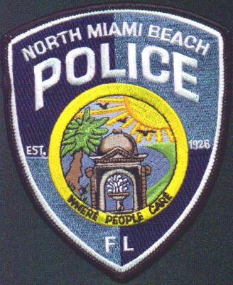 North Miami Beach Police
Thanks to EmblemAndPatchSales.com for this scan.
Keywords: florida