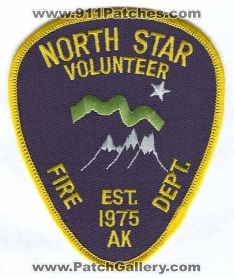 North Star Volunteer Fire Department Patch (Alaska)
Scan By: PatchGallery.com
Keywords: vol. dept. ak