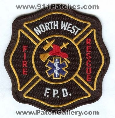 North West Fire Protection District Rescue Patch (Colorado)
[b]Scan From: Our Collection[/b]
Keywords: f.p.d. fpd northwest