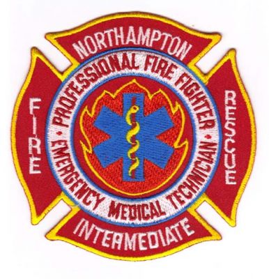 Northampton Fire EMT Intermediate
Thanks to Michael J Barnes for this scan.
Keywords: massachusetts professional fighter emergency medical technician rescue ems