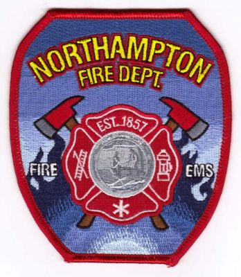 Northampton Fire Dept
Thanks to Michael J Barnes for this scan.
Keywords: massachusetts department
