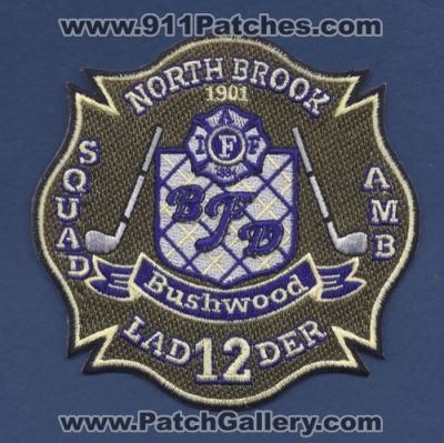 Bushwood Fire Department Station 12 (Illinois)
Thanks to Paul Howard for this scan.
Keywords: bfd dept. northbrook squad ambulance ladder iaff