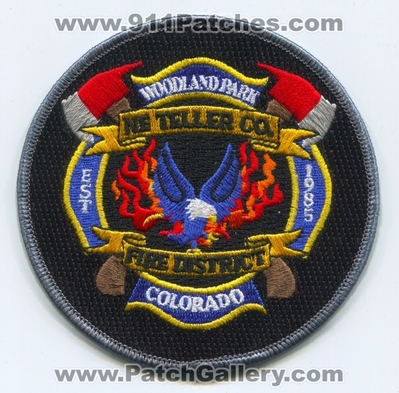 Northeast Teller County Fire District Patch (Colorado)
[b]Scan From: Our Collection[/b]
Keywords: ne co. dist. woodland park department dept.