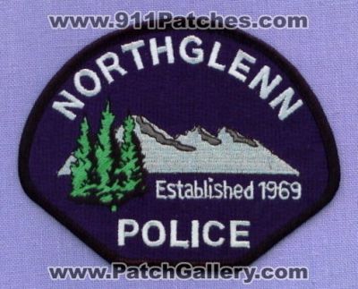 Northglenn Police Department (Colorado)
Thanks to apdsgt for this scan.
Keywords: dept.
