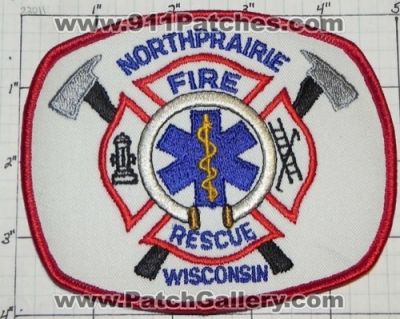 North Prairie Fire Rescue Department Patch (Wisconsin)
Thanks to swmpside for this picture.
Keywords: northprairie dept.