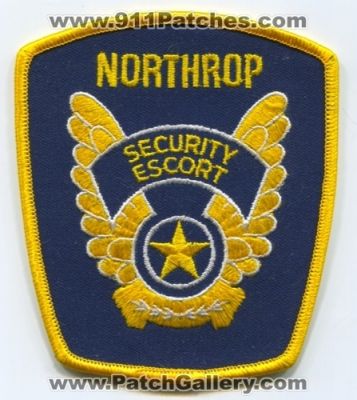 Northrop Grumman Corporation Security Escort (California)
Scan By: PatchGallery.com
Keywords: aircraft