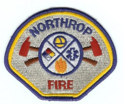 Northrop Fire
Thanks to PaulsFirePatches.com for this scan.
Keywords: california