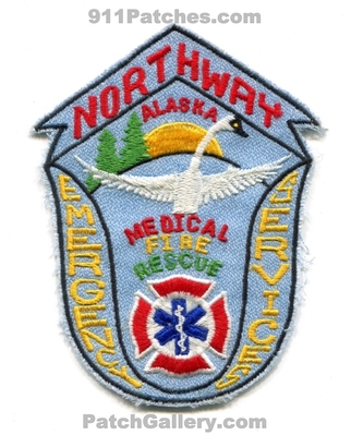 Northway Emergency Services Fire Rescue Medical Patch (Alaska)
Scan By: PatchGallery.com
Keywords: es department dept.