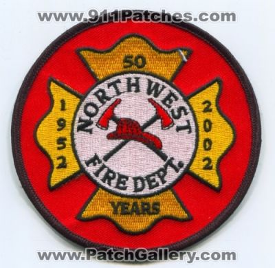Northwest Fire Department 50 Years (Texas)
Scan By: PatchGallery.com
Keywords: dept.