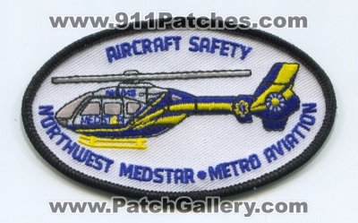 Northwest MedStar Aircraft Safety Patch (Washington)
[b]Scan From: Our Collection[/b]
Keywords: ems air medical helicopter ambulance metro aviation