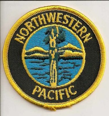 Northwestern Pacific Police
Thanks to EmblemAndPatchSales.com for this scan.
Keywords: california