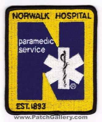 Norwalk Hospital Paramedic Service
Thanks to Michael J Barnes for this scan.
Keywords: connecticut ems