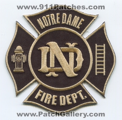 Notre Dame Fire Department Patch (Indiana)
Scan By: PatchGallery.com
Keywords: the university of dept.