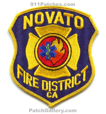 Novato Fire District Patch (California)
Scan By: PatchGallery.com
Keywords: dist. department dept.