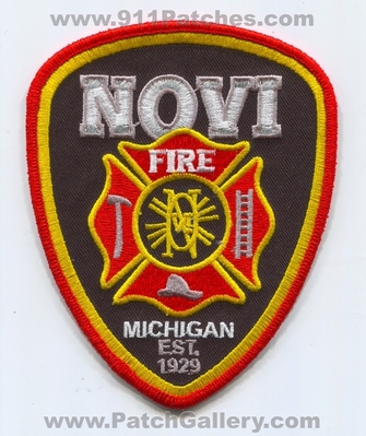 Novi Fire Department Patch (Michigan)
Scan By: PatchGallery.com
Keywords: dept. est. 1929
