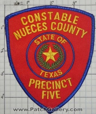Nueces County Constable Precinct 5 (Texas)
Thanks to swmpside for this picture.
Keywords: five