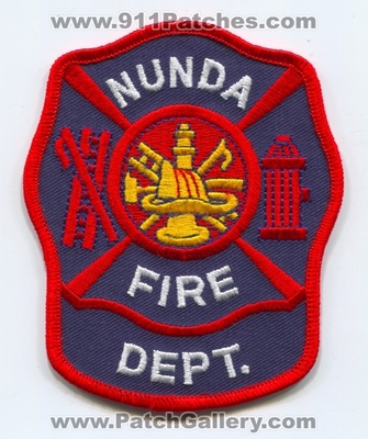 Nunda Fire Department Patch (New York)
Scan By: PatchGallery.com
Keywords: dept.