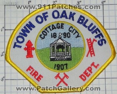 Oak Bluffs Fire Department (Massachusetts)
Thanks to swmpside for this picture.
Keywords: dept. town of