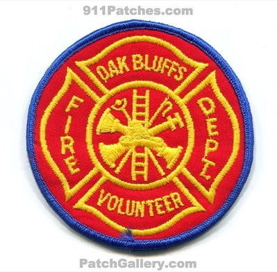 Oak Bluffs Volunteer Fire Department Patch (Massachusetts)
Scan By: PatchGallery.com
Keywords: vol. dept.