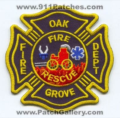 Oak Grove Fire Rescue Department (North Carolina)
Scan By: PatchGallery.com
Keywords: dept.
