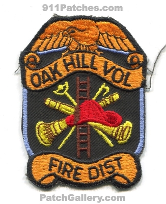 Oak Hill Volunteer Fire District Patch (Florida)
Scan By: PatchGallery.com
Keywords: vol. dist. department dept.