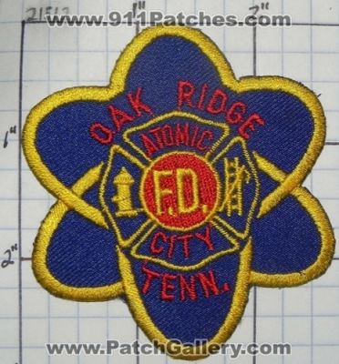 Oak Ridge Fire Department (Tennessee)
Thanks to swmpside for this picture.
Keywords: dept. f.d. tenn.