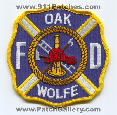 Oak Wolfe Fire Department Patch (North Carolina)
Scan By: PatchGallery.com
Keywords: dept. fd