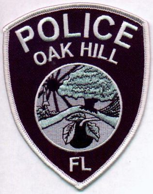 Oak Hill Police
Thanks to EmblemAndPatchSales.com for this scan.
Keywords: florida