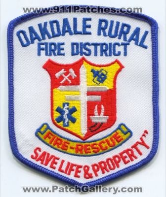 Oakdale Rural Fire Rescue District (California)
Scan By: PatchGallery.com
Keywords: save life & and property