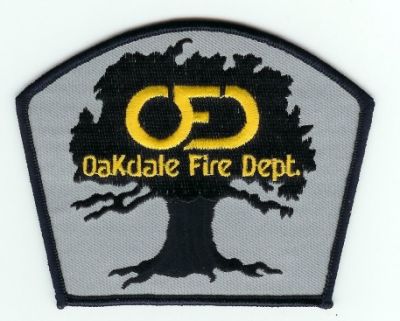 Oakdale Fire Dept
Thanks to PaulsFirePatches.com for this scan.
Keywords: california department