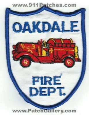 Oakdale Fire Department (California)
Thanks to Paul Howard for this scan.
Keywords: dept.