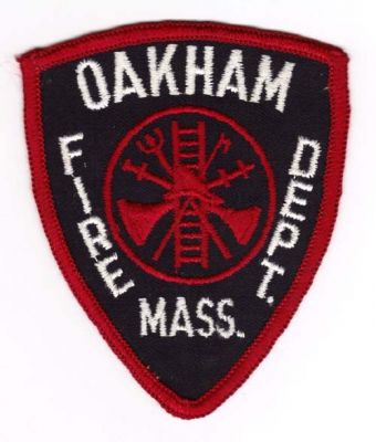 Oakham Fire Dept
Thanks to Michael J Barnes for this scan.
Keywords: massachusetts department