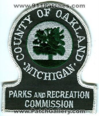 Oakland County Parks and Recreation Commission Police (Michigan)
Scan By: PatchGallery.com
Keywords: of