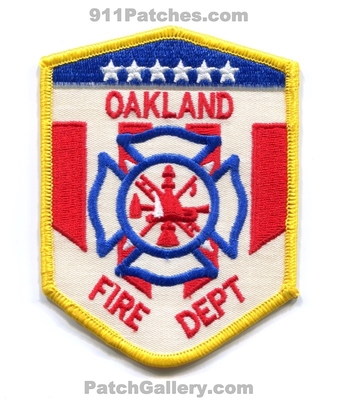 Oakland Fire Department Patch (Maine)
Scan By: PatchGallery.com
Keywords: dept.