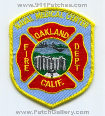 Naval Medical Center Oakland Fire Department USN Navy Military Patch (California)
Scan By: PatchGallery.com
Keywords: dept. calif.