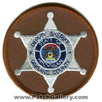 Oakland County Deputy Sheriff (Michigan)
Scan By: PatchGallery.com
