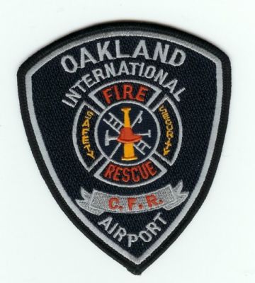 Oakland International Airport Fire Rescue
Thanks to PaulsFirePatches.com for this scan.
Keywords: california cfr arff aircraft crash