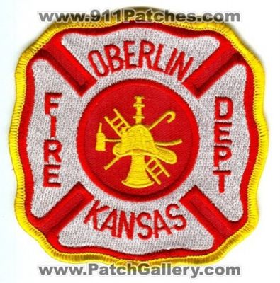Oberlin Fire Department (Kansas)
Scan By: PatchGallery.com
Keywords: dept.