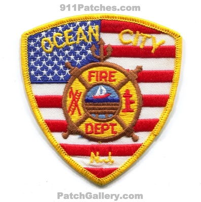 Ocean City Fire Department Patch (New Jersey)
Scan By: PatchGallery.com
Keywords: dept.